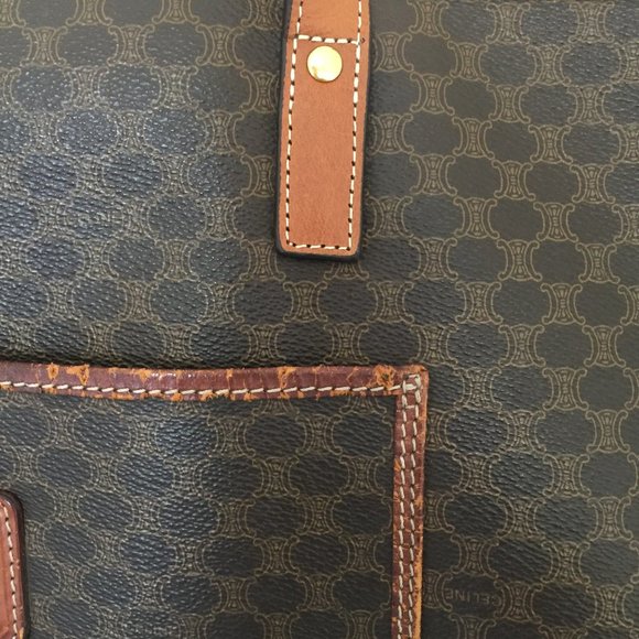 Vintage Celine genuine monogram tote bag (handles replaced) - Picture 4 of 12